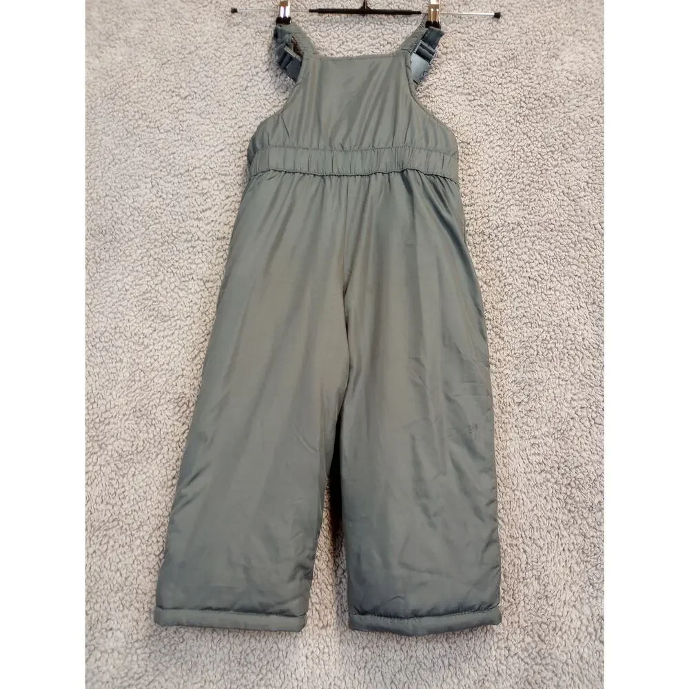 Osh Kosh Ski Bib 4T Olive Green Ski Gear (0966)